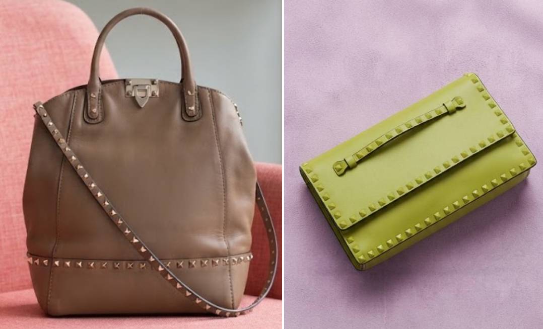 Bolsas Valentino originais na semana do cliente do etiqueta única.
