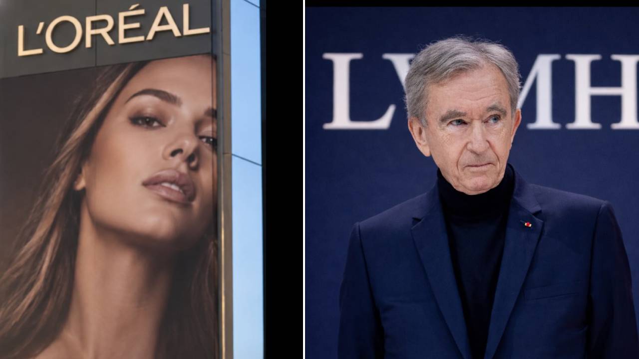 Foto da L´Oréal que ultrapassou a LVMH de Bernard Arnault, uma das notícias do mercado de luxo mais comentadas.
