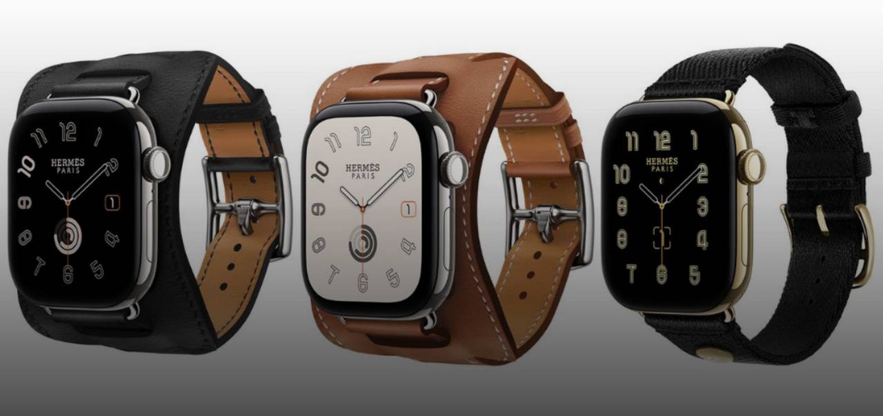 Fotos dos novos relógios Apple X Hermès: Apple Watch series 12 e ultra 4 versões 2026.